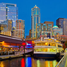 Seattle Cruise by night