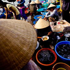 Marché traditionnel de Hoi An, Vietnam 
