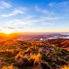 Sunset Over Christchurch