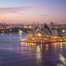 Sydney Opera house by night