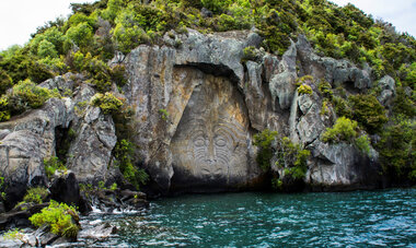 Taupo Rocheuse Maori NZ Taupo Rocheuse Maori NZ