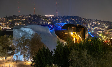 Seattle Center by night Seattle Center by night