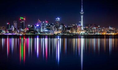 Auckland by night