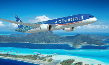 Air Tahiti Nui aircrAir Tahiti Nui aircraft fleet Boeing Dreamliner Bora Bora