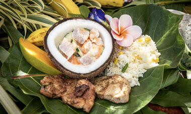 Air Tahiti Nui cuisine repas SMailion