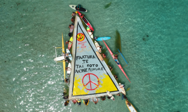 A Ti'a Matairea : Association pour la biodiversité projet d'ancrage des bateaux a ti'a matairea