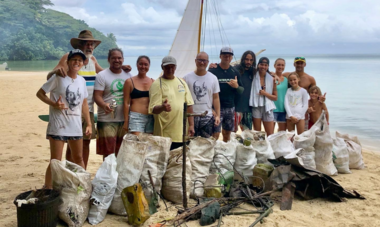 A Ti'a Matairea : Association pour la biodiversité Projet déchets plage A Ti'a matairea