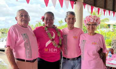 Octobre Rose avec A Tauturu Ia Na de Papara