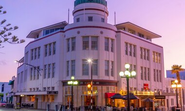 Dome du batiment des Assurances generales de la Temperance construi en 1936