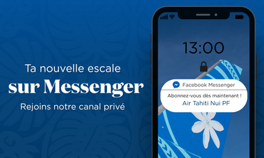 Canal Messenger Air Tahiti Nui PF