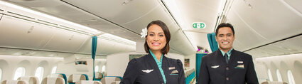 Air Tahiti Nui Premium economy crew